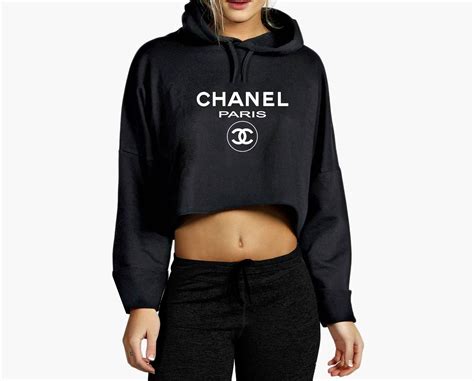 chanel coco club hoodie|chanel cropped hoodie.